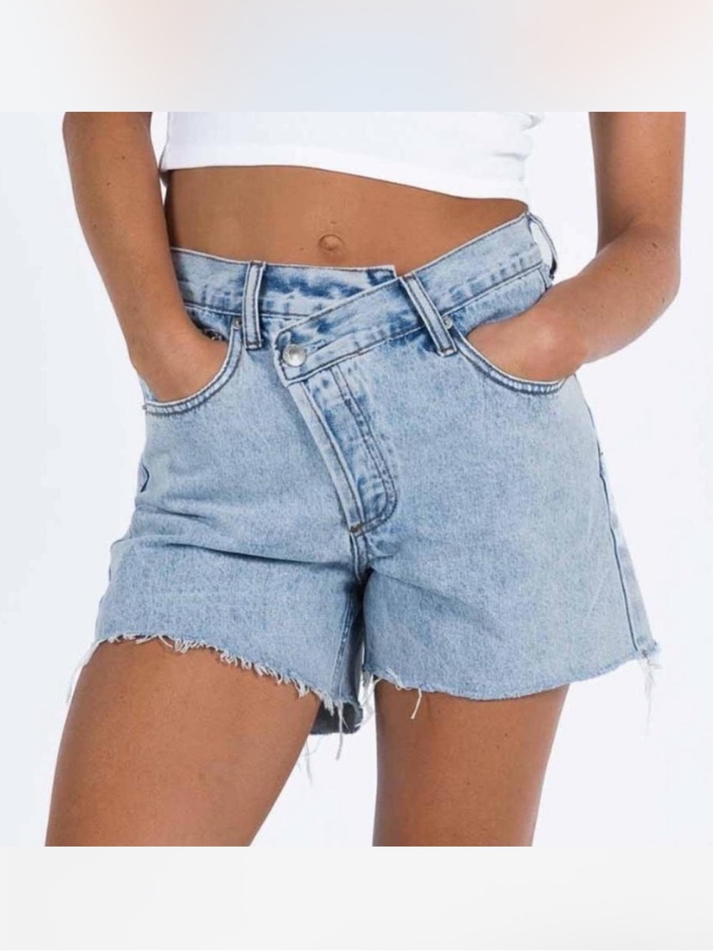 Princess Polly Asymmetric Waist Shorts